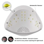 Професионална UV/LED Лампа за Маникюр SUN X 54W – Висока Мощност, Таймер и Интелигентен Сензор, снимка 11