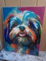 Картина с куче 50х40 см, снимка 1