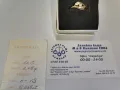 Златен пръстен с диамант - 1.68 грама / 0.045ct диамант, снимка 2