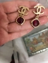 CHANEL обеци с кристали, снимка 6