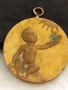 Стар бронзов медал за раждане на дете 39228, снимка 5