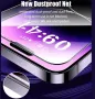 Стъклен screen protector Easy Stick с монтажна рамка за iPhone 14 Pro Max / 15 Plus 6.7 / Черен / Ба, снимка 2