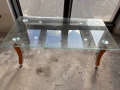 Стъклена холна маса, снимка 2