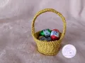 Декоративна плетена кошничка, снимка 10