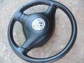 Трилъчев волан, кожен за Голф 4,Бора,Пасат 4,5,Сеат,Шкода..., снимка 5
