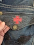 $229 Мъжки дънки Robin's Jean Mens Blue Denim Sz 38 W L 34 Red Cross Croco Made In USA street wear, снимка 8