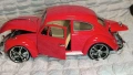 Мeталнa koличкa VW Beetle .Maщаб 1:18 . Чисто нова, снимка 6