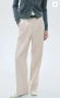 Mango дамски панталони бежов цвят, снимка 8