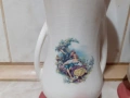 Чифт вази стар английски порцелан отлични с маркировки, снимка 4