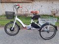 -10%- ТЕЛК Семейна Триколка Електрически Велосипед Триколка - Хибрид, снимка 1
