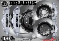 BRABUS надписи за капаци на спирачни апарати , снимка 3