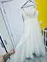 Страхотна сватбена рокля, снимка 3