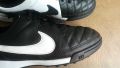 NIKE TIEMPO Leather Kids Football Astro Turf Разм EUR 36,5 / UK 4 детски стоножки за футбол 226-14-S, снимка 4