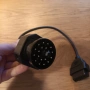 OBD2 диагностичен адаптер, 16 Pin към BMW 20 Pin, снимка 7