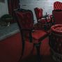 Луксозни червени столове - 8бр, снимка 1 - Столове - 45688723