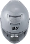 MY-936 пълнолицева каска с визьор, ECE 22.06, сива, L N7, снимка 4