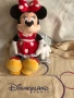 Оригинална плюшена играчка Мини Маус /Minnie Mouse, 33 см + подарък ленена торбичка Disneyland Paris, снимка 1