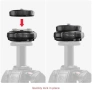 Нова система Универсален Quick Release Manfrotto XCHANGE За Статив Фото Видео Осветление, снимка 2