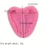 Силиконов молд ангелски крила форма за фондан за декорация на торта гипс сапун, снимка 3