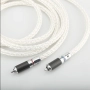 Чифт OCC посребрени RCA мъжки към XLR женски, усукан кабел - 0.5м., снимка 3