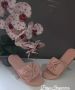 Дамски чехли от Еко кожа с панделка 🎀, снимка 3