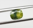 Рядък е екзотичен жълто-зелен сапфир 1.97 карата! Сертификат!, снимка 5