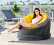 Надуваем ергономичен фотьойл INTEX Empire, 112 х 109 х 69 см, снимка 10