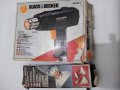 Пистолет Горещ Въздух Black & Decker + 4 Приставки, снимка 1