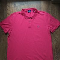 GANT Men's Polo - страхотна мъжка тениска 2ХЛ, снимка 3 - Тениски - 45456446