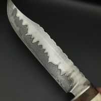 Ръчно изработени ножове от дамаска стомана, сакс от неръждаема стомана, снимка 5 - Ножове - 37276535