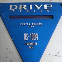 Crunch усилвател , снимка 2 - Аксесоари и консумативи - 45266189