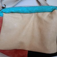 Дамска чанта от естествена кожа Genuine Leather, снимка 3 - Чанти - 45186151