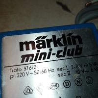 MARKLIN MINI-CLUB TRAFO 37670-ВНОС FRANCE 0704241030, снимка 4 - Друга електроника - 45155680