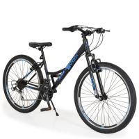 Велосипед със скорости 26″ PRINCESS черна/син

, снимка 1 - Детски велосипеди, триколки и коли - 45469745