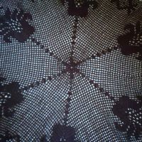 Ръчно плетена покривка, снимка 3 - Покривки за маси - 45146735