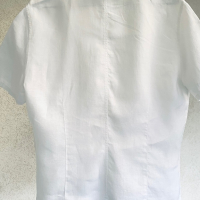 Модерна къса  риза плътен лен ALESSIA LEON, снимка 7 - Ризи - 45071302