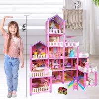 Детска къща за кукли - 274 части, снимка 3 - Кукли - 45186259
