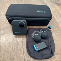 Gopro Max + SD card 360max, insta, с остатъчна гаранция + приставки, снимка 1 - Камери - 45779066