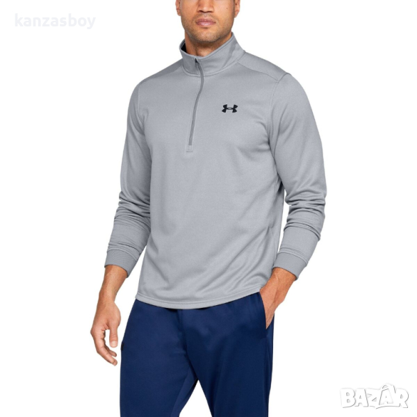 Under Armour Armour Fleece 1/2 Zip - страхотна мъжка блуза Л, снимка 1