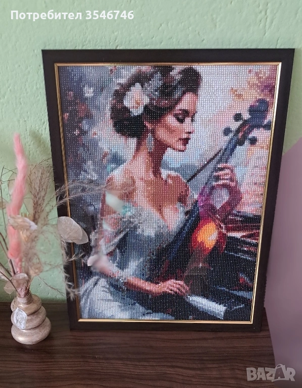 Диамантен гоблен - "ЦИГУЛАРКАТА" , снимка 1