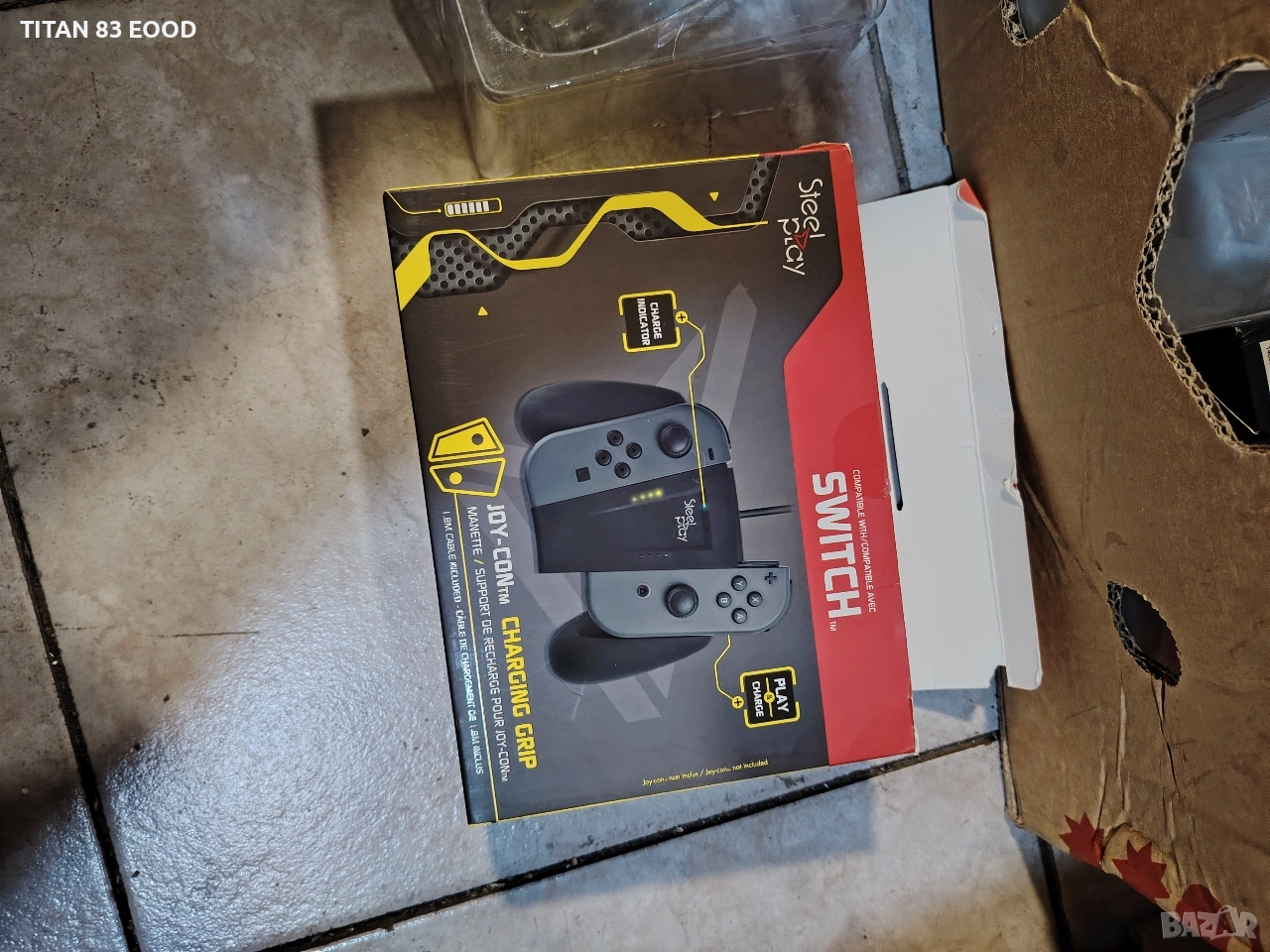 Зарядно за Steelplay Joy-Con, Nintendo Switch, снимка 1