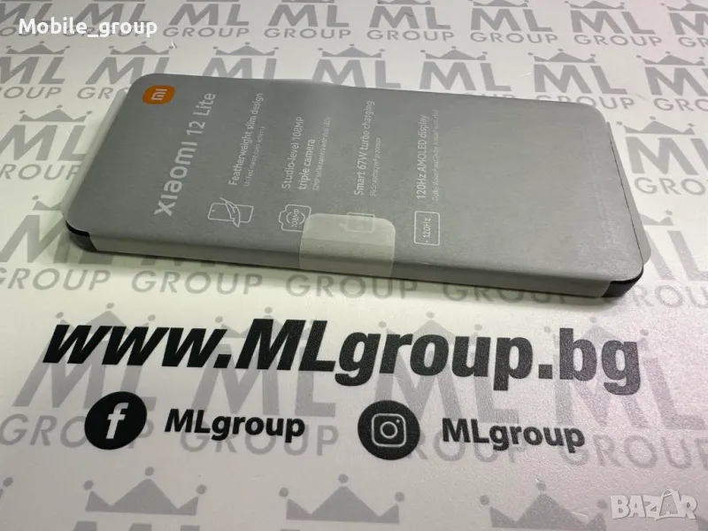 #MLgroup предлага Xiaomi 12 Lite 5G 128GB/ 8GB RAM Dual-SIM, нов., снимка 1