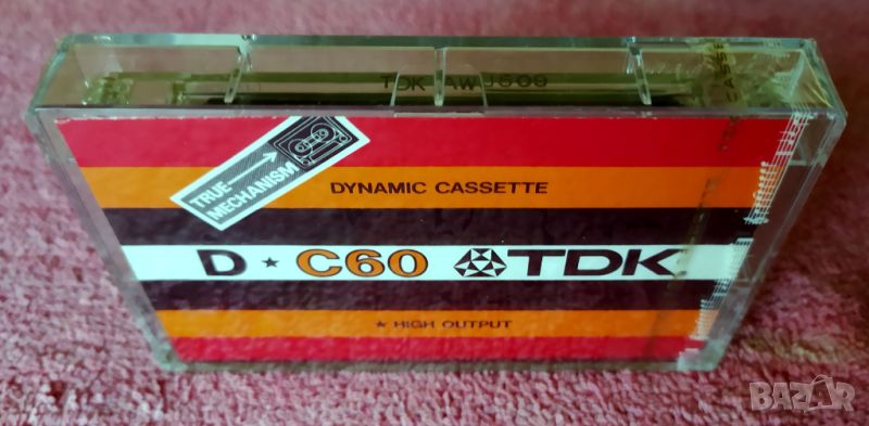 TDK D-C60, True Mechanism Cassette, Made in Japan, TDK D60, снимка 1