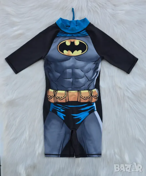 Детски бански Батман H&M размер 7-8 години, снимка 1