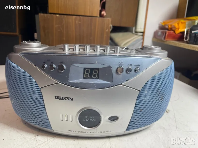 Watson CD Радио и Касетефон , снимка 1