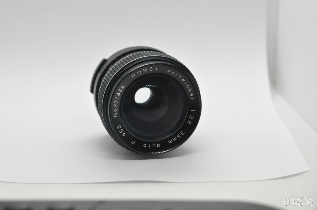 Обектив Porst 35mm f/2.8 на резба М42, снимка 1