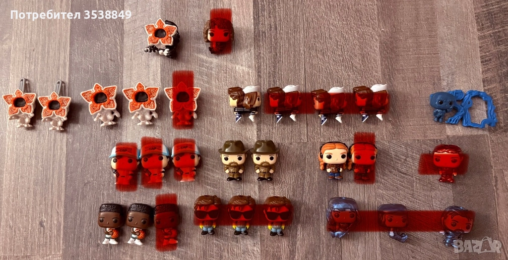 Фигурки на kinder joy Stranger Things, снимка 1