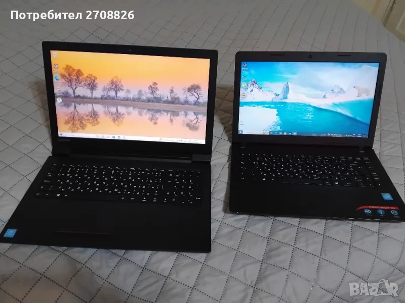 Само за 399 лева ! 2 лаптопа Lenovo с оригинални зарядни, снимка 1