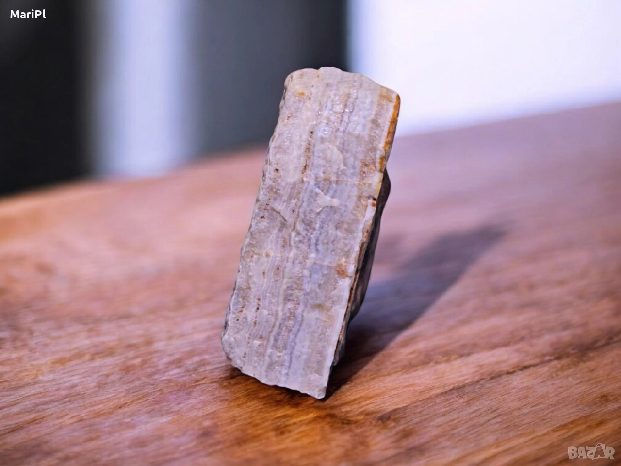 ЛЕДЕН ДРАКОН от река Арда – Маджаровски речен ахат, снимка 1