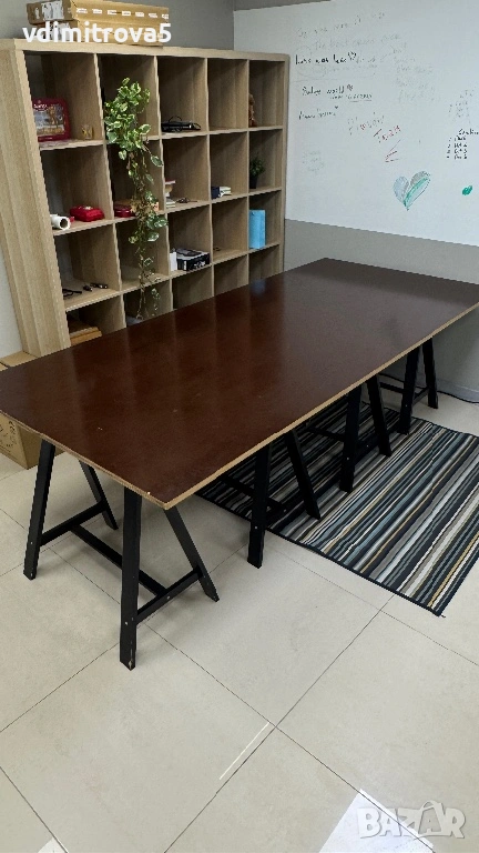 Маса 250смх110см, снимка 1